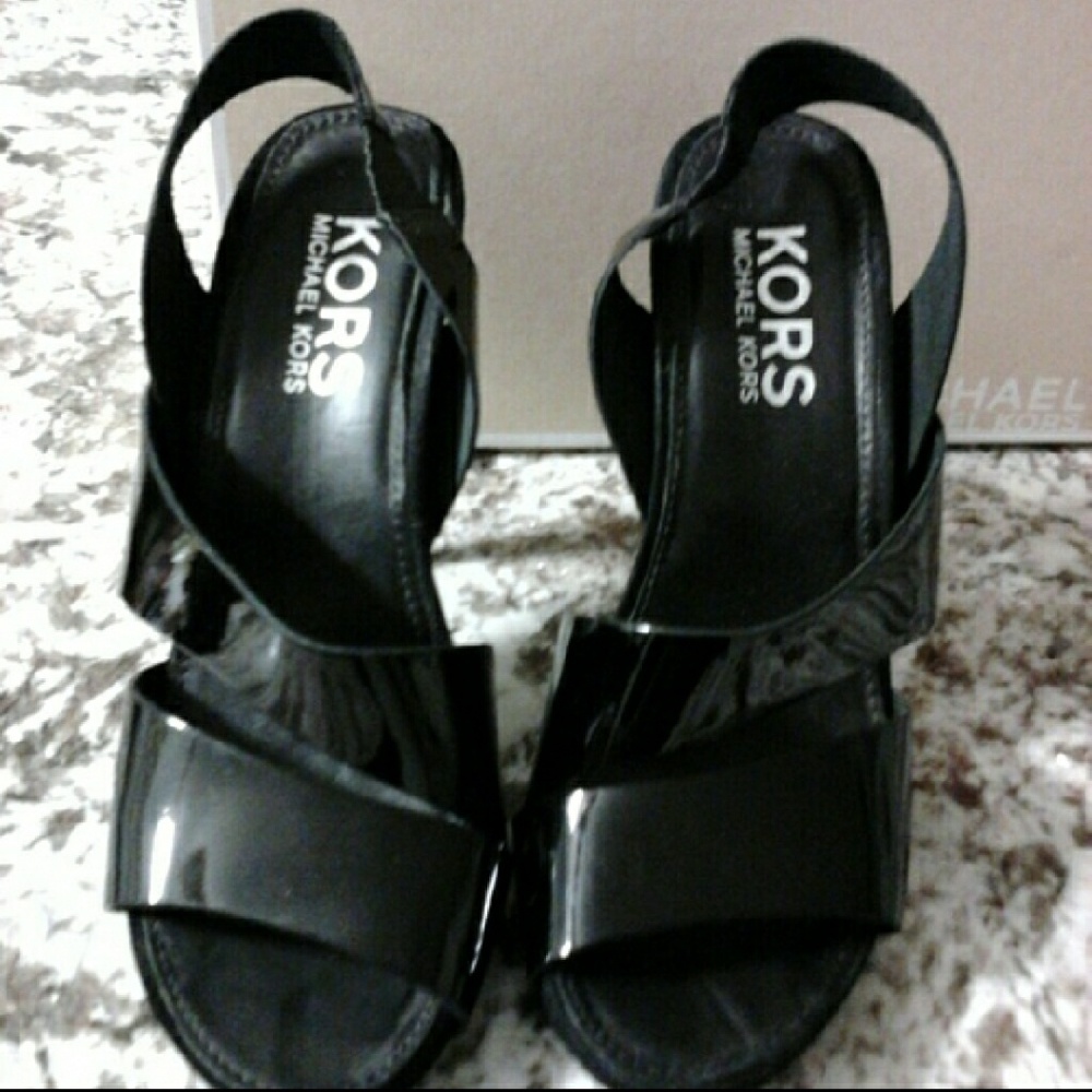 Black high heels